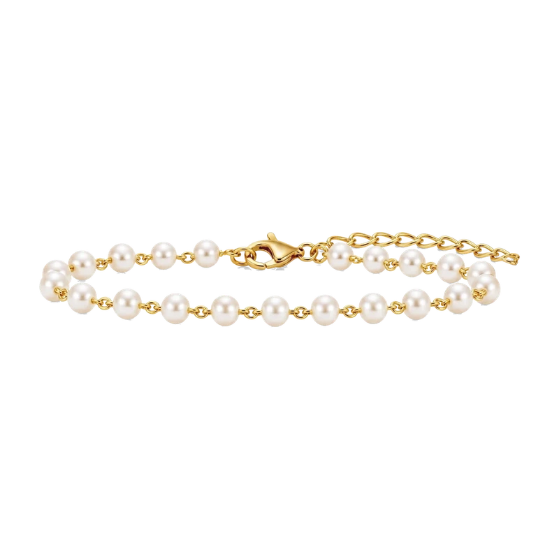 Sheena Dainty Pearl Choker Bracelet