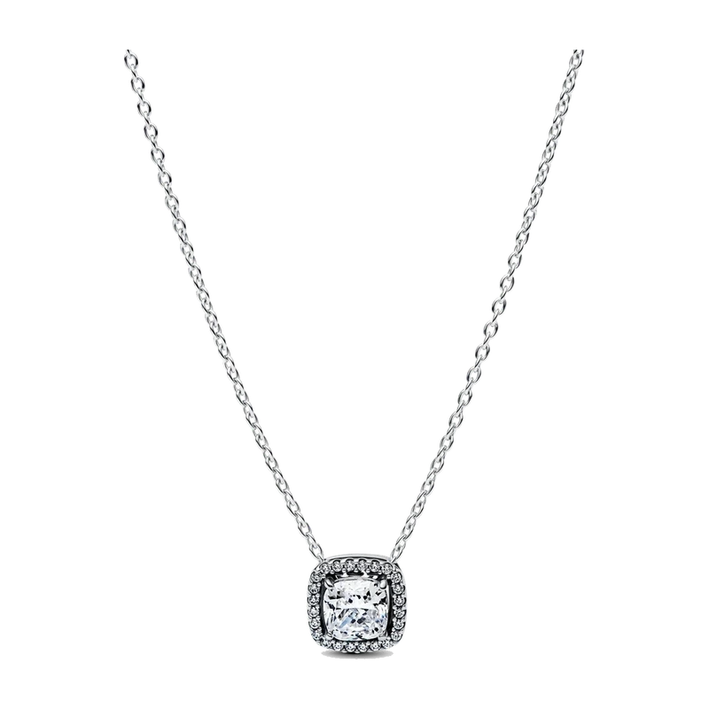 Halo Pendant Collier Necklace