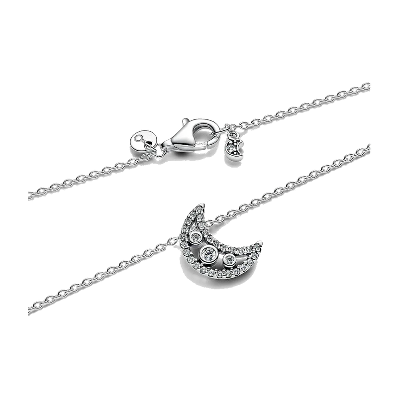 Crescent Moon Pendant Necklace