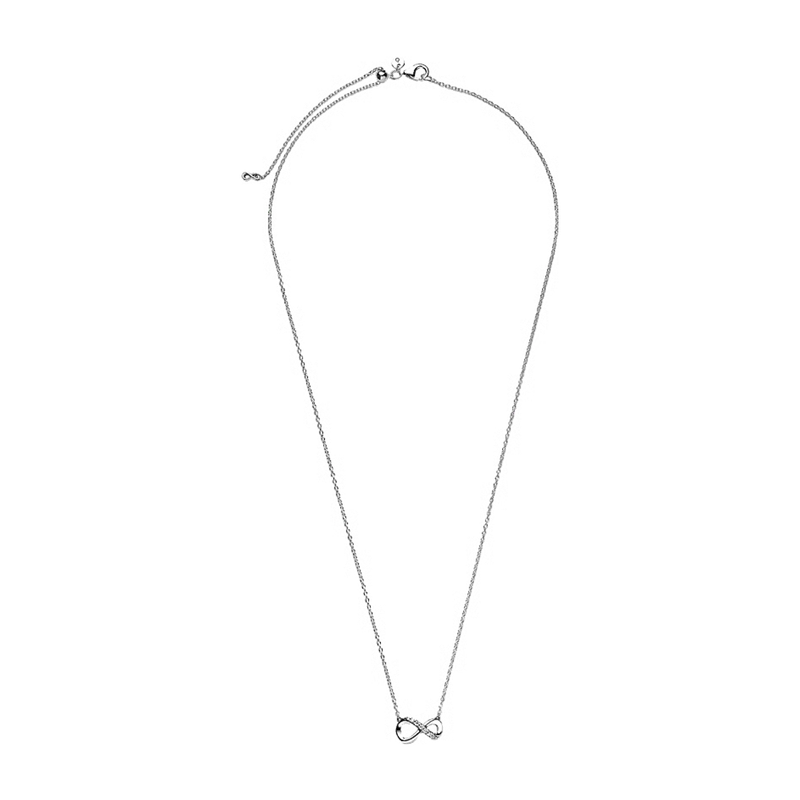 Sparkling Infinity Collier Necklace