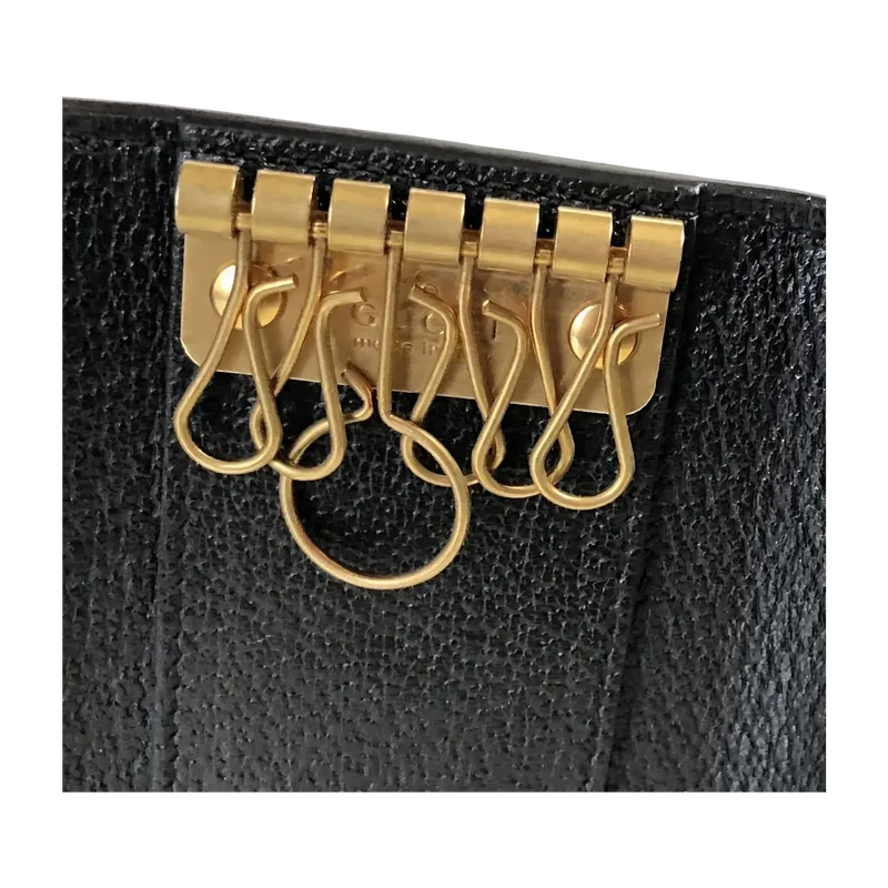 GG Marmont Leather Key Case