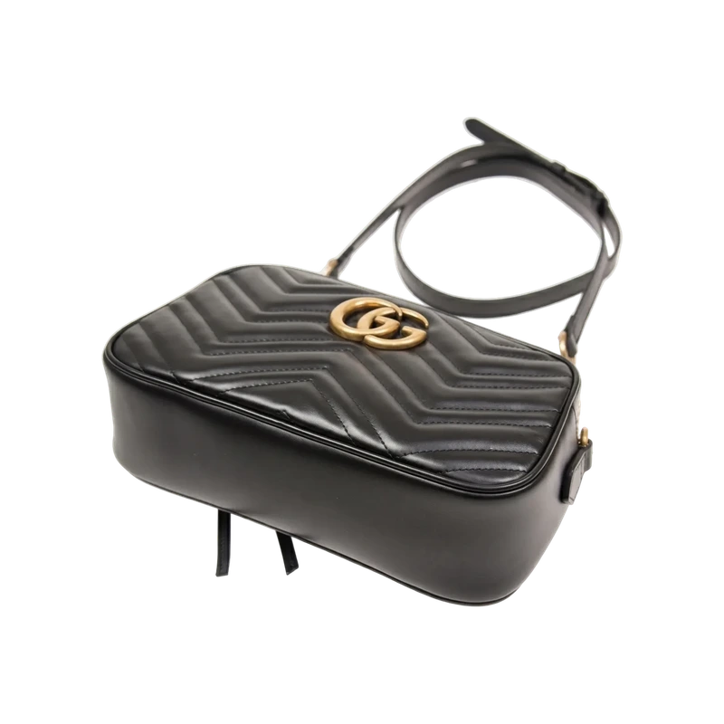 GG Marmont Small Matelassé Shoulder Bag