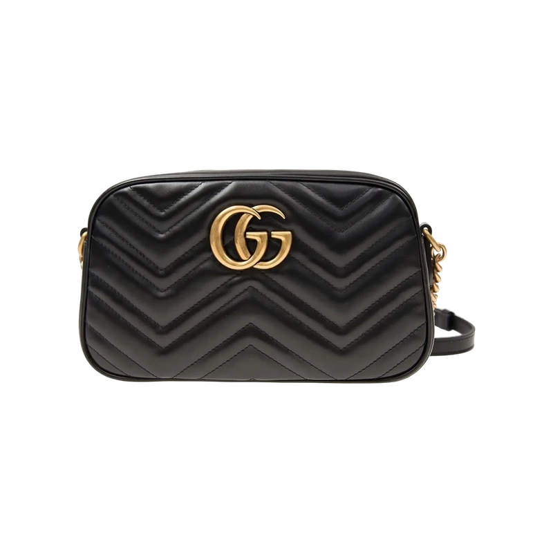 GG Marmont Small Matelassé Shoulder Bag
