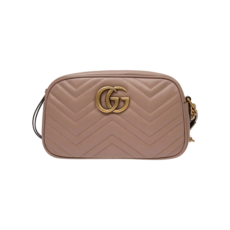 GG Marmont Small Matelassé Shoulder Bag
