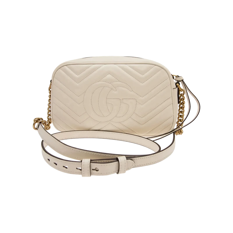 GG Marmont Small Matelassé Shoulder Bag