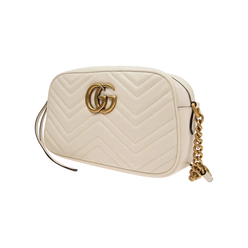 GG Marmont Small Matelassé Shoulder Bag