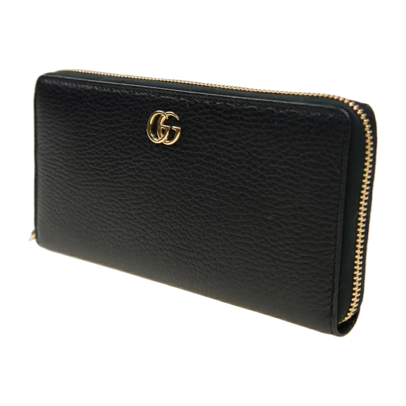 Petite GG Marmont Zip Around Wallet
