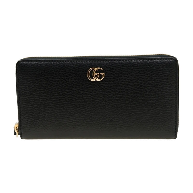 Petite GG Marmont Zip Around Wallet
