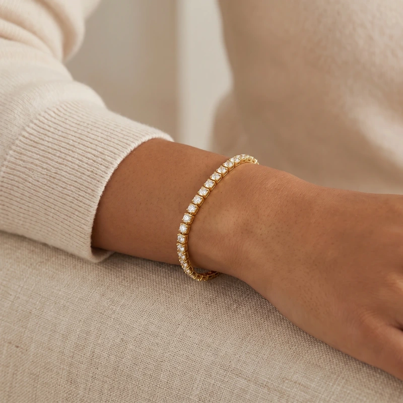 Ezra Tennis Bracelet