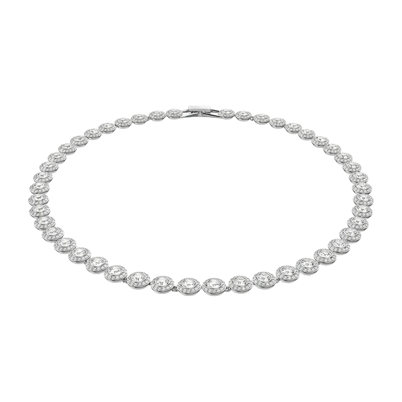 Una Angelic Necklace Medium White Rhodium