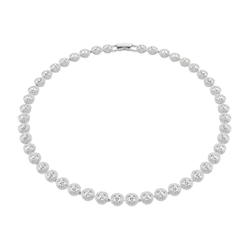 Una Angelic Necklace Medium White Rhodium