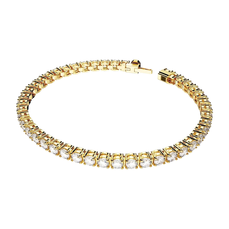 Matrix Tennis Bracelet White Gold 16.5 cm