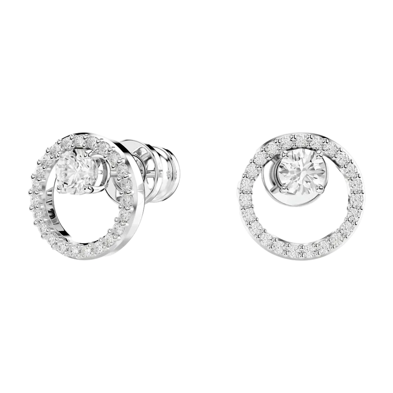 Constella Stud Earrings White Rhodium