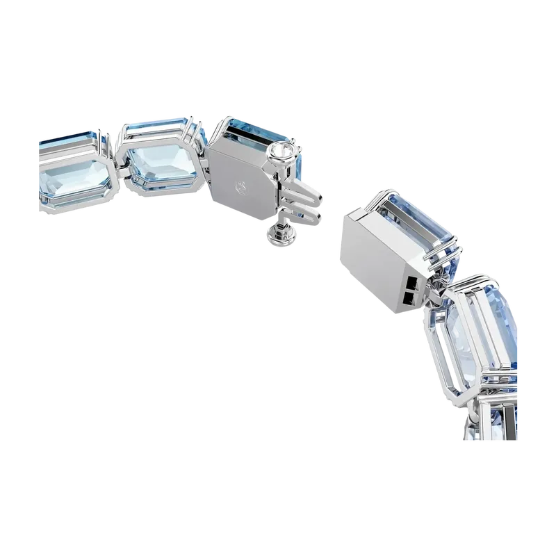 Millenia Bracelet Octagon Cut Color Gradient Blue Rhodium