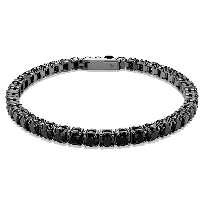 Matrix Tennis Bracelet Black Ruthenium 17.5 cm