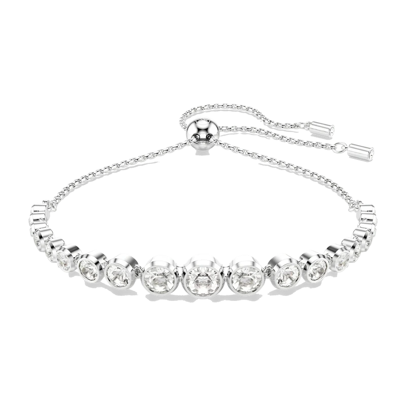 Imber Bracelet Mixed Round Cuts White Rhodium