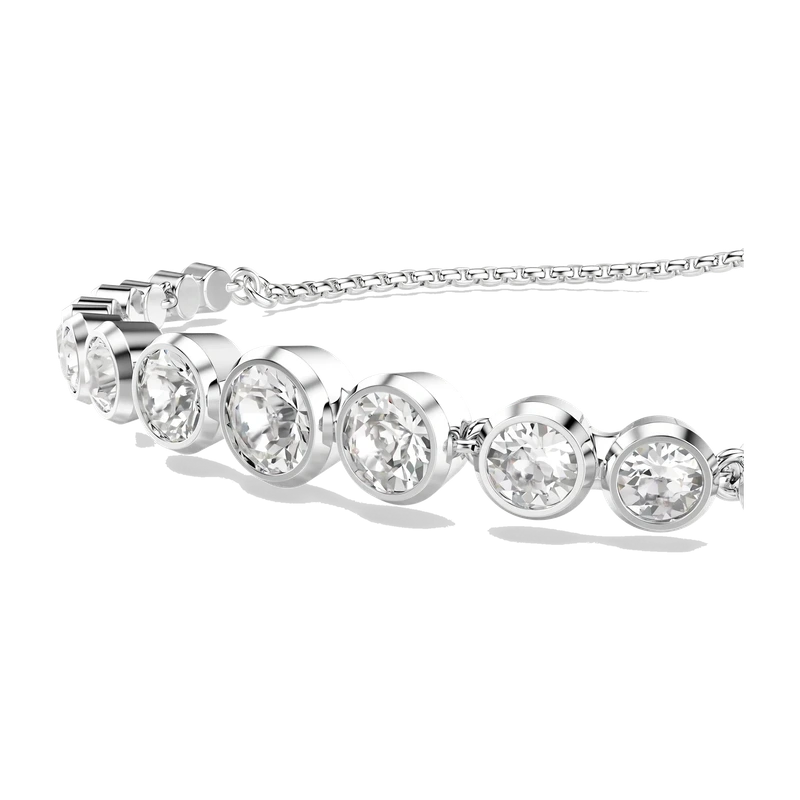 Imber Bracelet Mixed Round Cuts White Rhodium