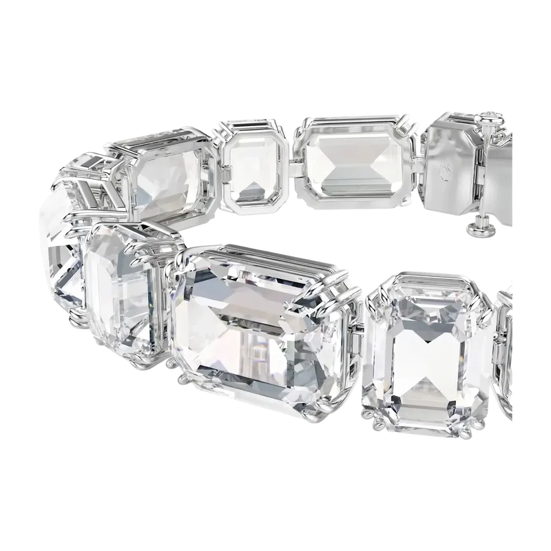 Millenia Bracelet Octagon Cut White Rhodium