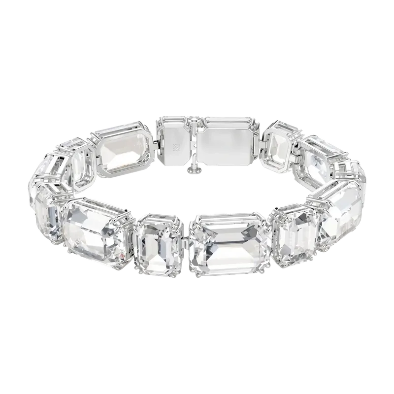 Millenia Bracelet Octagon Cut White Rhodium