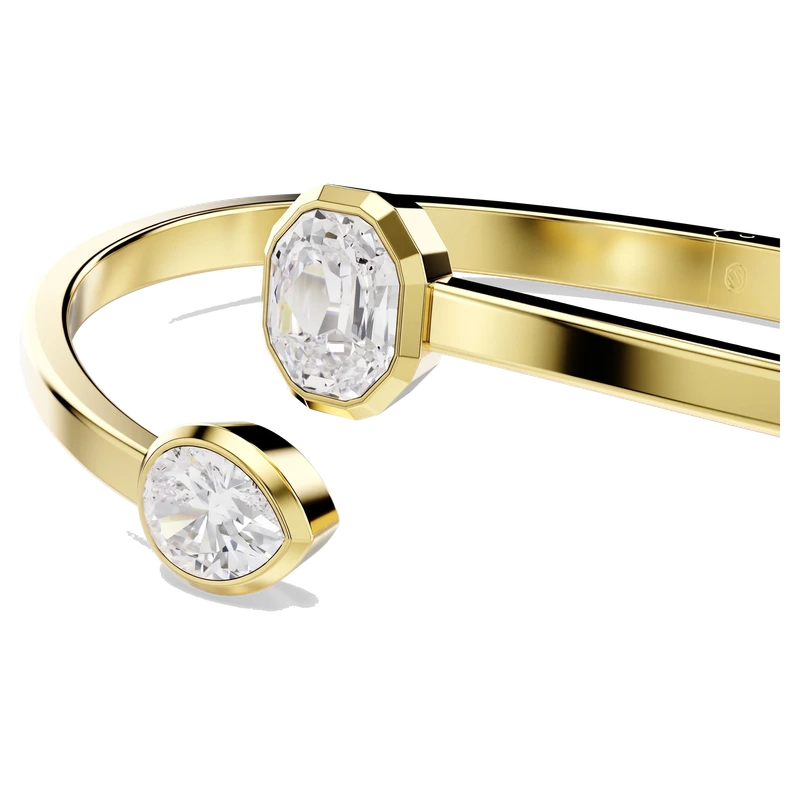 Imber Bangle Mixed Cuts White Gold 15.5 cm