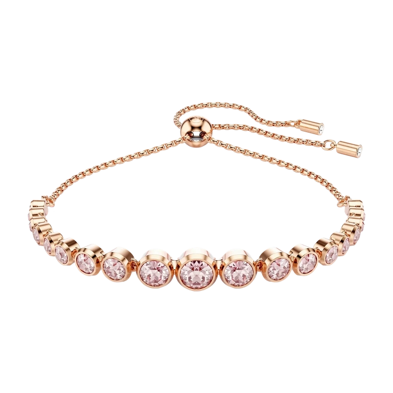 Imber Bracelet Mixed Round Cuts Pink Rose Gold