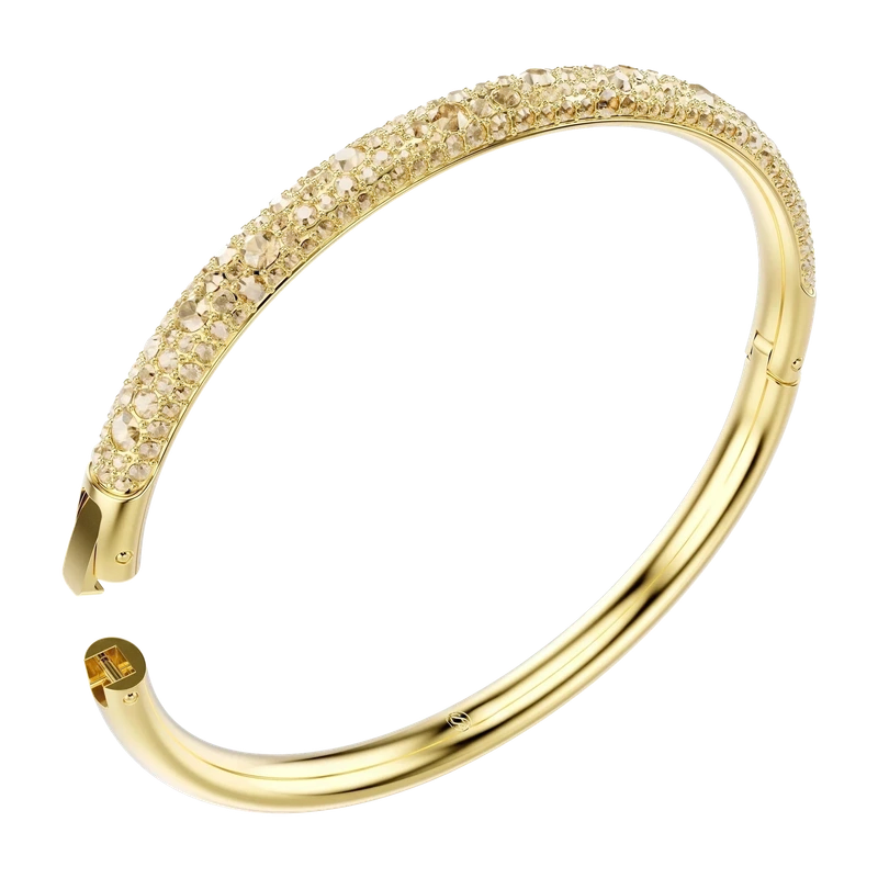 Sublima Bangle Snow Pavé Gold 16 cm