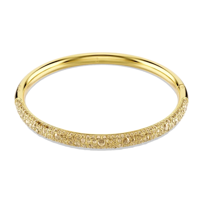 Sublima Bangle Snow Pavé Gold 18.5 cm