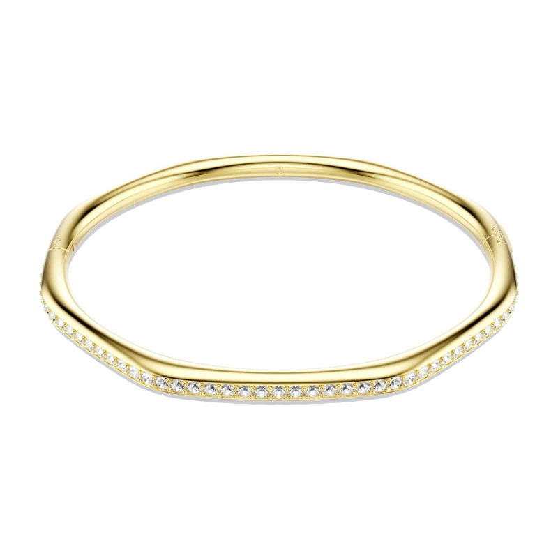 Dextera Bangle Octagon Shape White Gold 16.1 cm