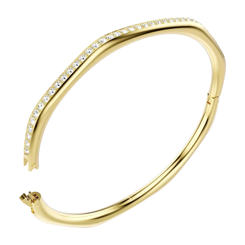 Dextera Bangle Octagon Shape White Gold 17 cm