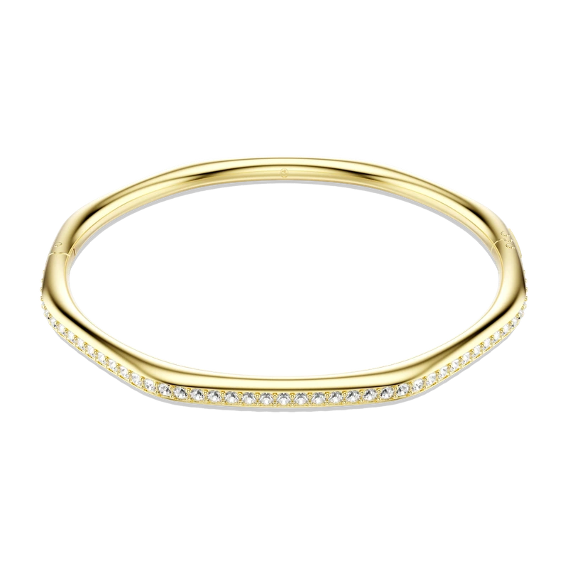Dextera Bangle Octagon Shape White Gold 18.3 cm