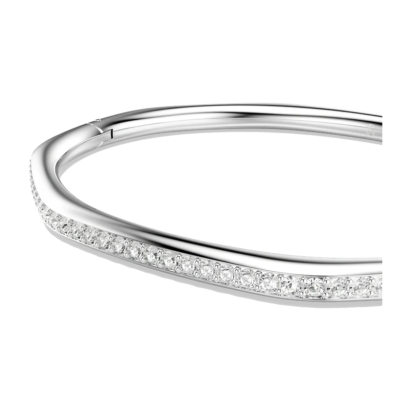 Dextera Bangle Octagon Shape White Rhodium 16.1 cm