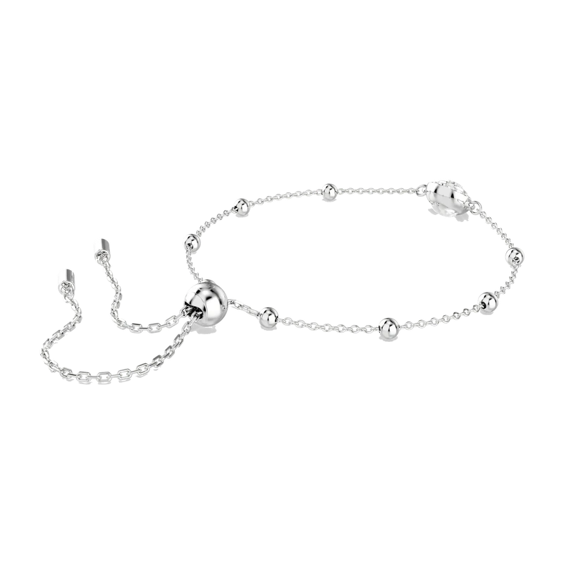 Una Angelic Bracelet Round Cut White Rhodium 24 cm