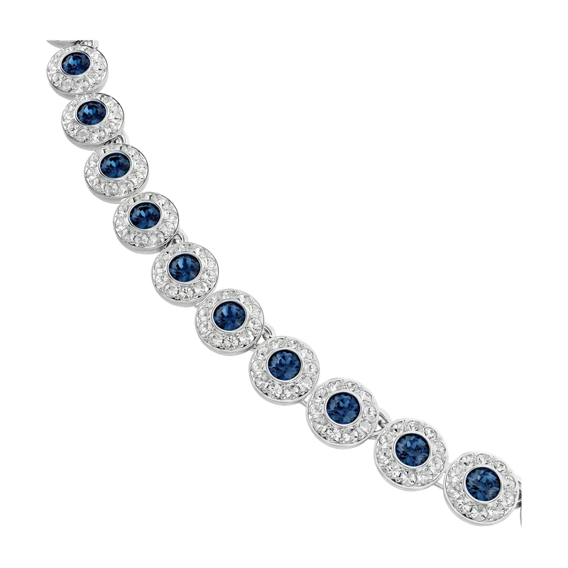 Una Angelic Necklace Blue Rhodium