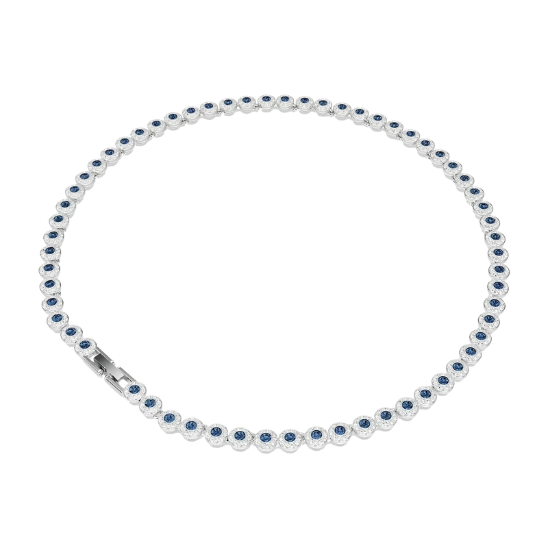 Una Angelic Necklace Blue Rhodium