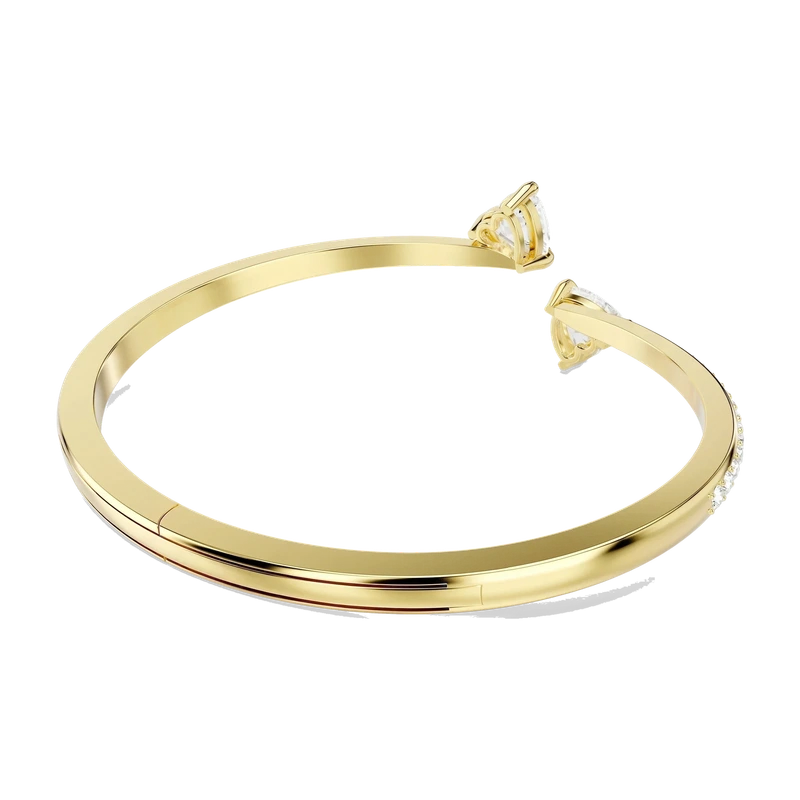 Mesmera Bangle Heart White Gold 17.3 cm