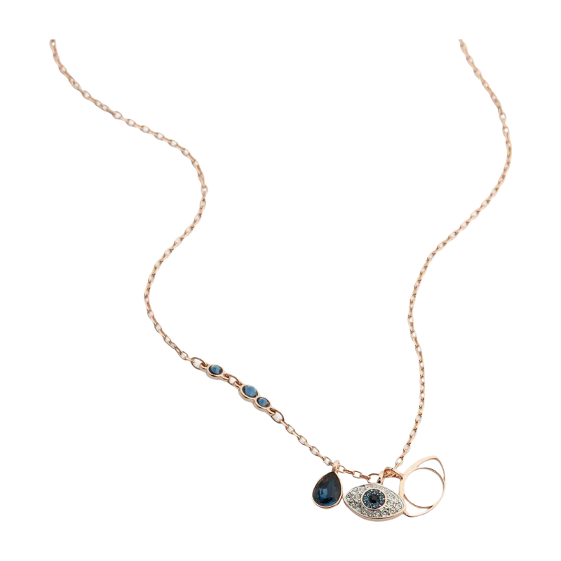 Symbolica Pendant Eye Multicolored Rose Gold