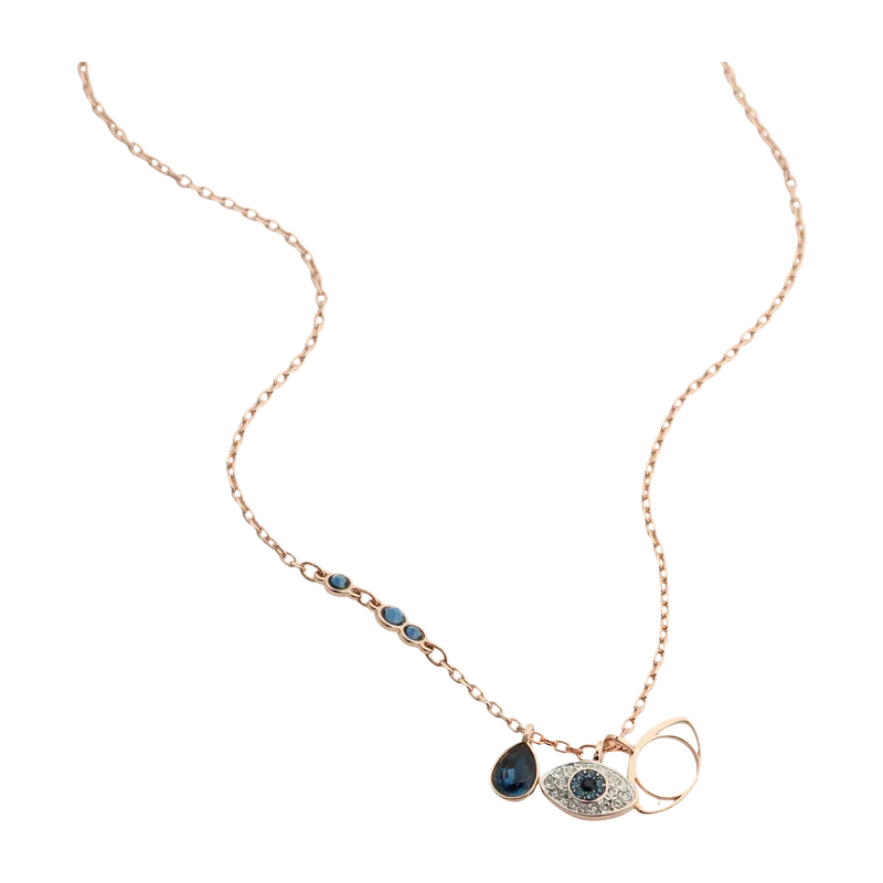Symbolica Pendant Eye Multicolored Rose Gold