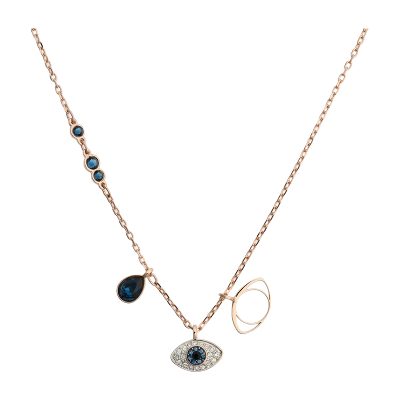 Symbolica Pendant Eye Multicolored Rose Gold