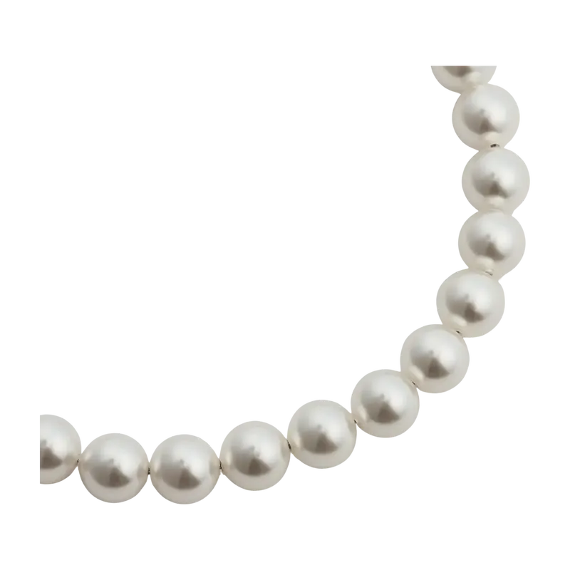 Matrix Bracelet Crystal Pearl White Rhodium