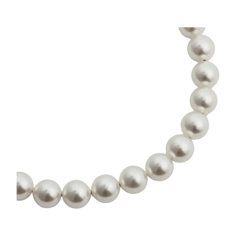 Matrix Bracelet Crystal Pearl White Rhodium