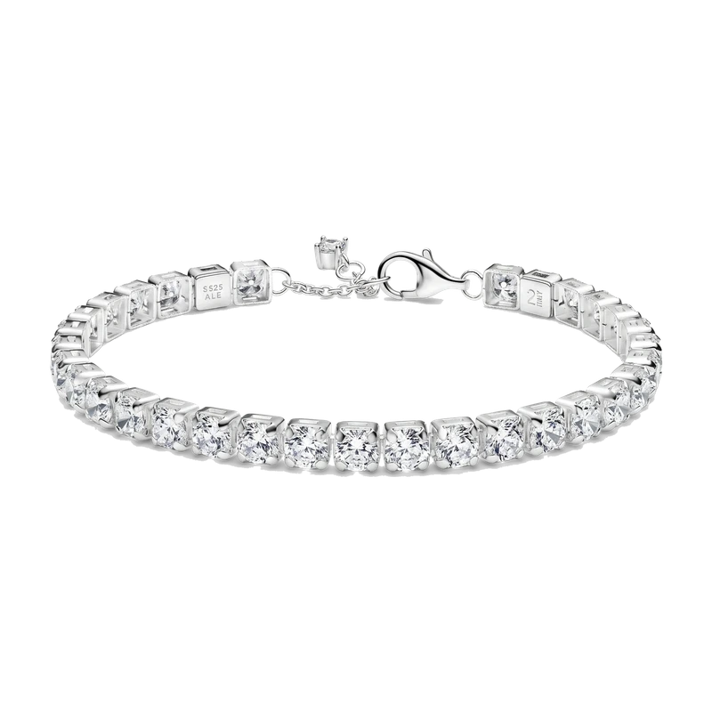 Sparkling Bold Tennis Bracelet 16 cm