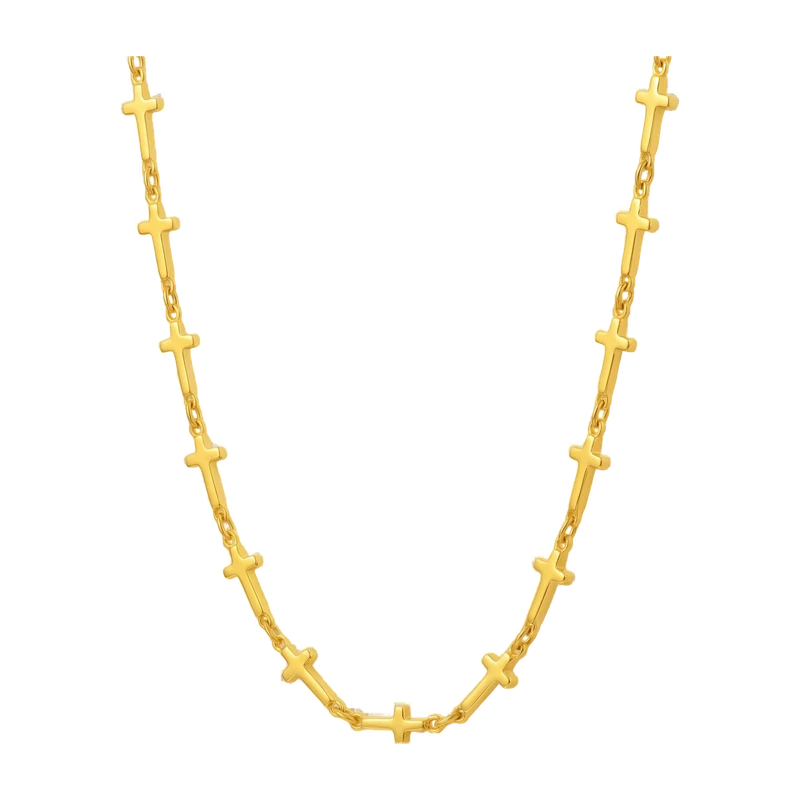 Kennedy Cross Chain Necklace