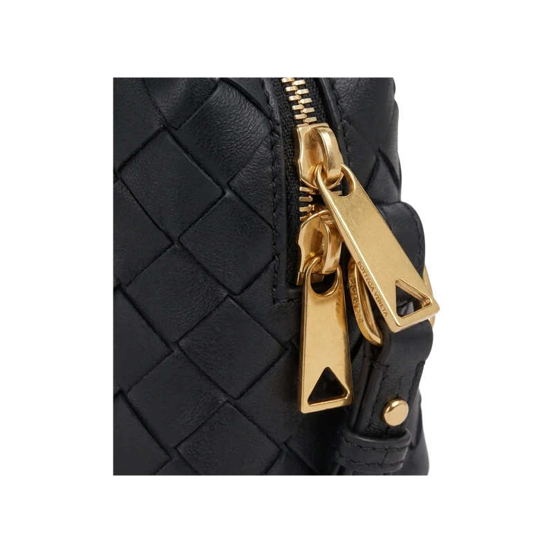 Intrecciato Mini Crossbody Bag 21cm
