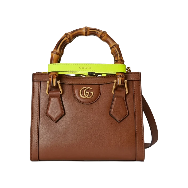 Diana Mini Tote Bag Brown