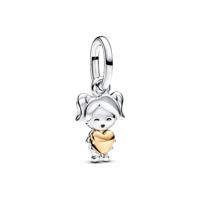 Happy Girl Dangle Charm