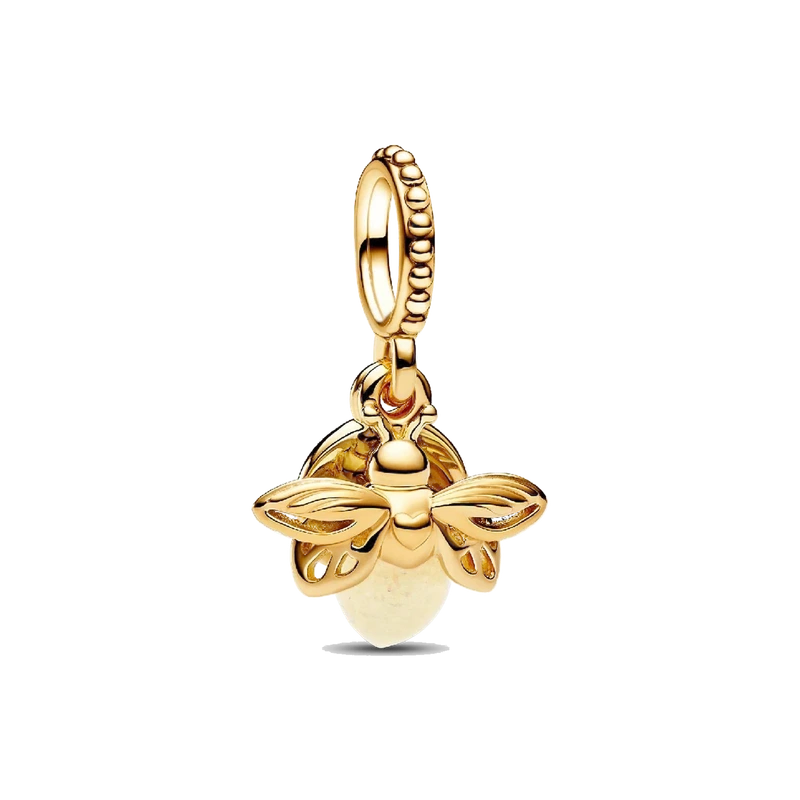 Glow-in-the-dark Firefly Dangle Charm