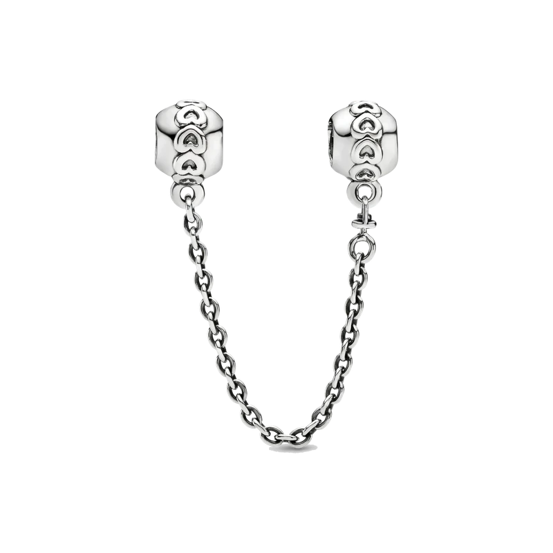 Band of Hearts Safety Chain Charm