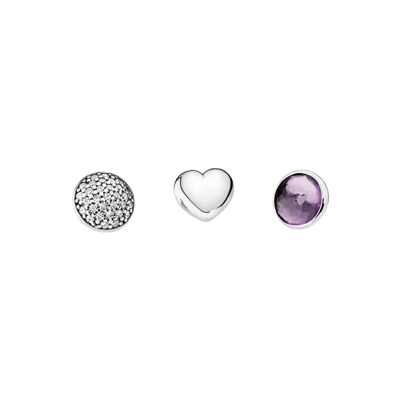 February Petite Elements, Synthetic Amethyst