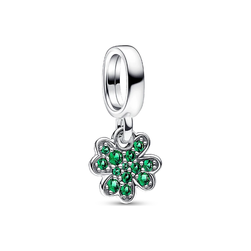 Four Leaf Clover Dangle Charm