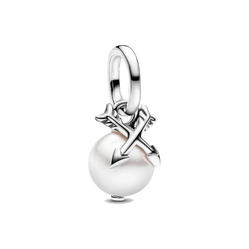 Pearl & Arrows Mini Dangle Charm